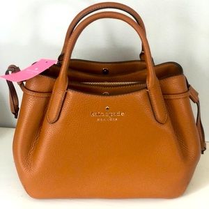 Kate Spade Leila small dumpling satchel crossbody bag